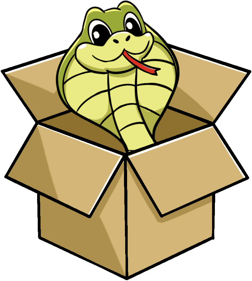 Cartoon snake image